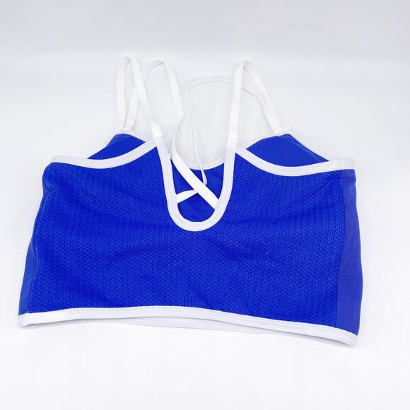 Colsie Women's Contrast Trim Layered Bralette Stunning Blue Size M - Picture 3 of 8